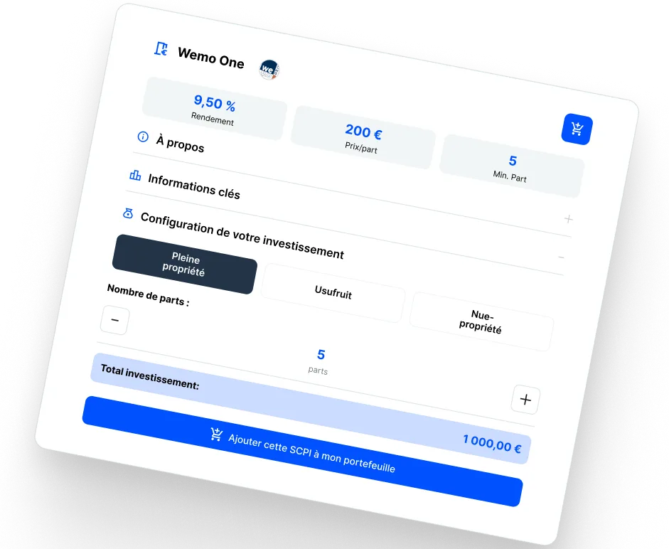 Investir en SCPI avec Monujo
